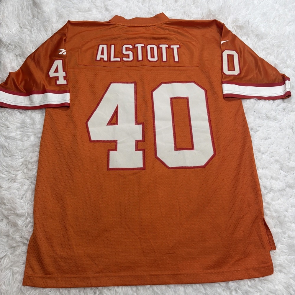 Vintage Mike Alstott Tampa Bay Buccaneers Jersey Large 1996 Gridiron Reebok Rare
